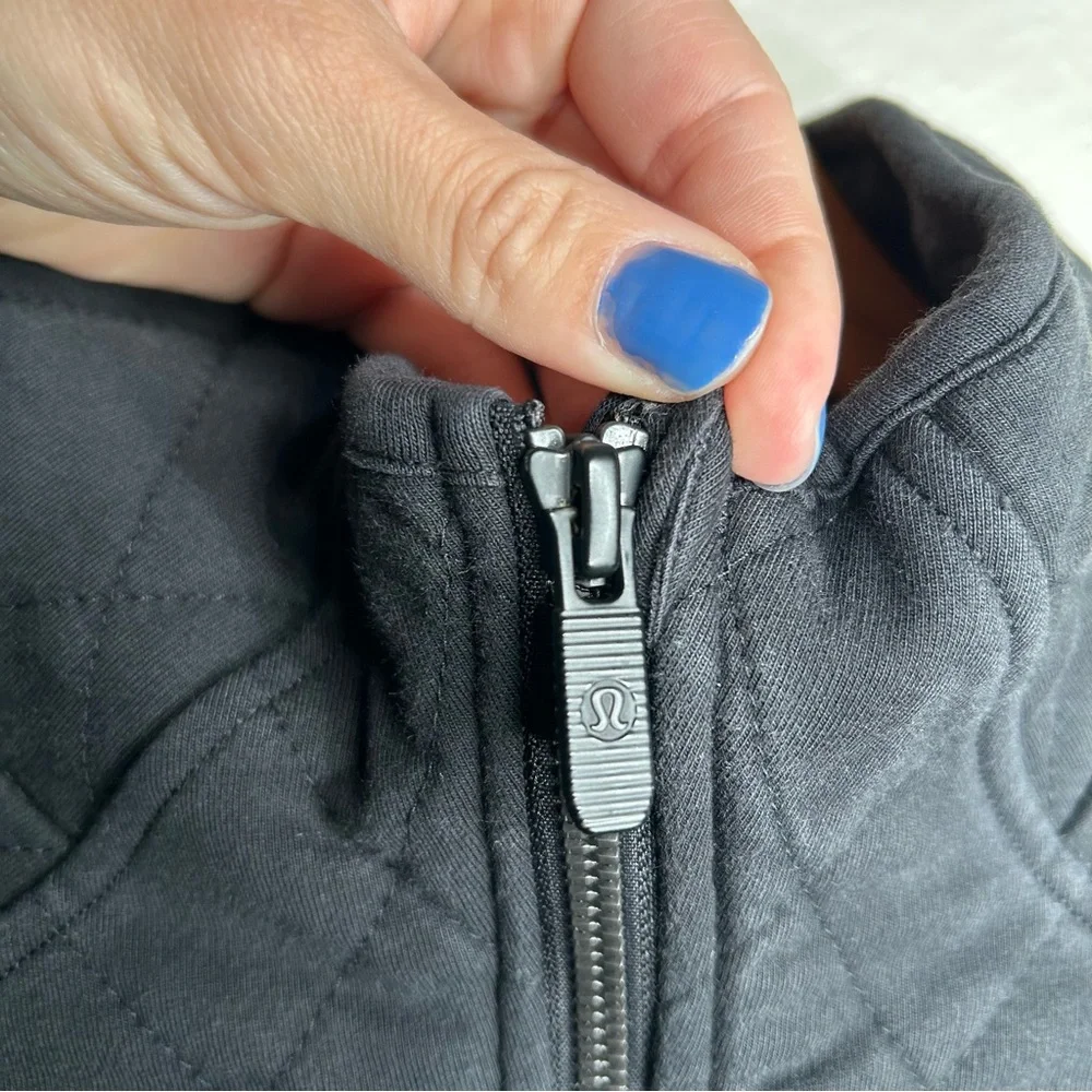 Lululemon Quilted Calm Jacket black 8